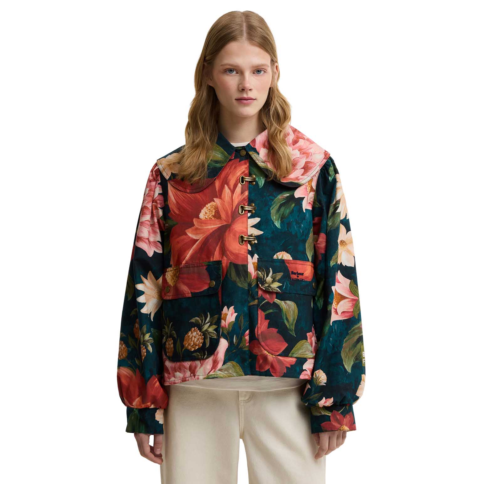 Barbour x FARM Rio Wild Flower Casual Jacket